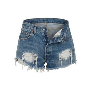 LEVI'S VINTAGE HIGH RISE BUTTON FLY FESTIVAL READY 100% COTTON CONCERT DENIM